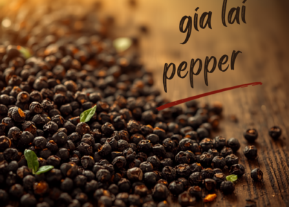 Tiêu Đen Hạt Gia Lai